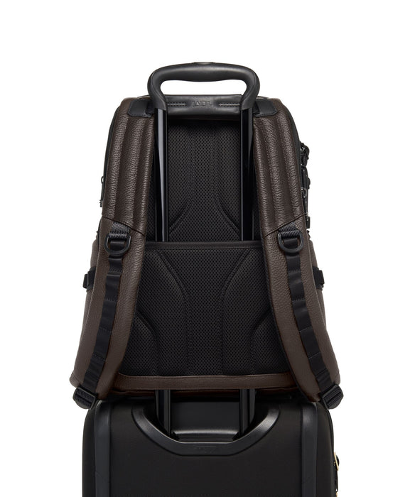 Tumi Alpha Bravo Navigation Backpack Leather