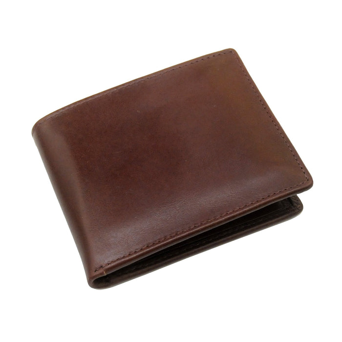 Touro Signature Leather Wallets Veg Tanned ID Flip Wallet